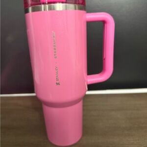 Starbucks Vibrant Pink Travel Tumbler